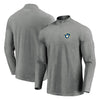 Milwaukee Brewers Under Armour Passion Performance Tri-Blend Quarter-Zip Pullover Jacket