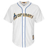 Seattle Mariners Majestic Home Cooperstown Collection Team Cool Base Jersey