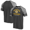 Boston Bruins   Timeless Collection Vintage Arch Tri-Blend Raglan T-Shirt - Black
