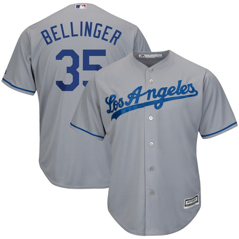Cody Bellinger Los Angeles Dodgers Majestic Wordmark Cool Base Player Replica Jersey