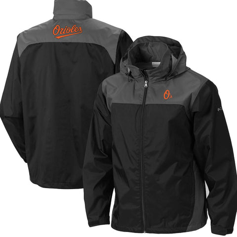 Baltimore Orioles Columbia Glennaker Lake Full-Zip Jacket - Black