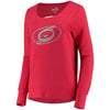 Carolina Hurricanes Touch by Alyssa Milano Women's Lateral Sweatshirt