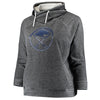 Buffalo Sabres Touch by Alyssa Milano Women's Plus Size Spiral Pullover
