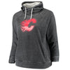 Calgary Flames Touch by Alyssa Milano Women's Plus Size Spiral Pullover