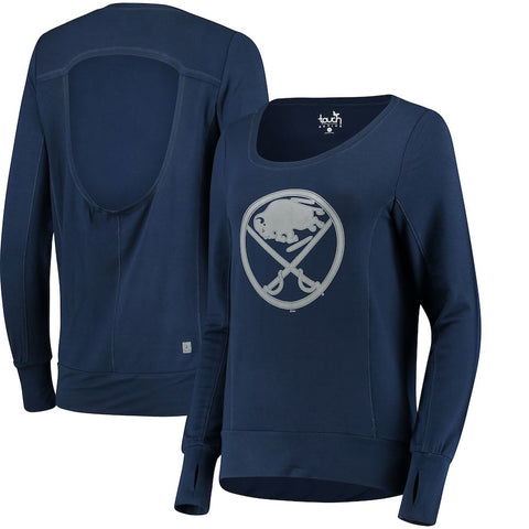 Buffalo Sabres Touch by Alyssa Milano Women's Lateral Sweatshirt