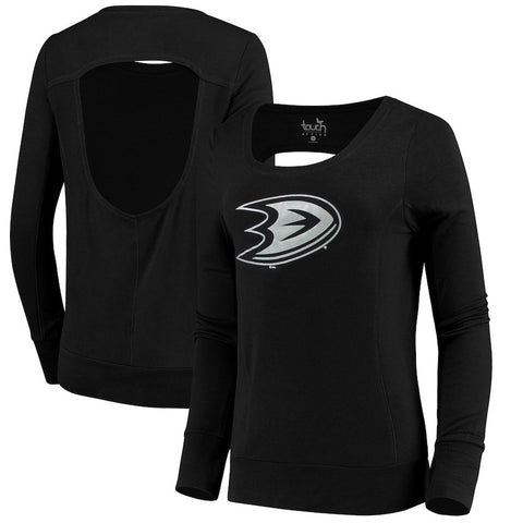 Anaheim Ducks Touch by Alyssa Milano Women's Lateral Sweatshirt