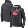 Calgary Flames Touch by Alyssa Milano Women's Spiral Pullover Hoodie