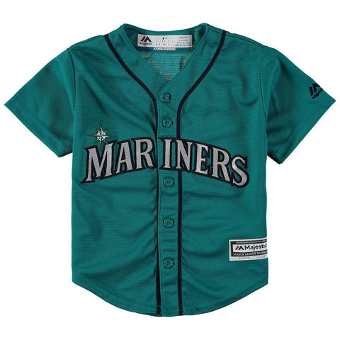 Seattle Mariners Majestic Preschool Cool Base Official Team Jersey