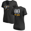 Anaheim Ducks   Women's Any Name & Number Midnight Mascot T-Shirt
