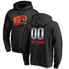 Calgary Flames   Any Name & Number Midnight Mascot Pullover Hoodie