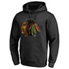 Chicago Blackhawks   Any Name & Number Midnight Mascot Pullover Hoodie