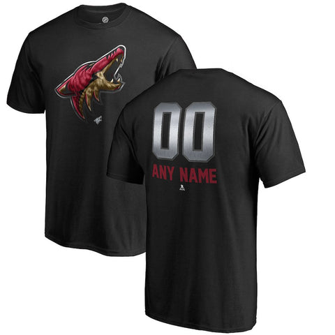 Arizona Coyotes   Any Name & Number Midnight Mascot T-Shirt
