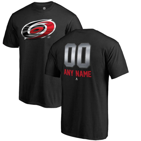 Carolina Hurricanes   Any Name & Number Midnight Mascot T-Shirt
