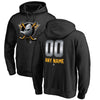 Anaheim Ducks   Any Name & Number Midnight Mascot Pullover Hoodie