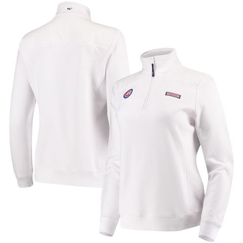 Chicago Cubs Vineyard Vines Women's 1/4-Zip Shep Jacket