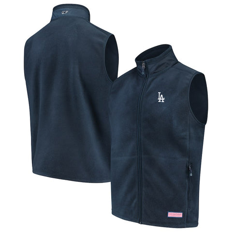 Los Angeles Dodgers Vineyard Vines MLB Fleece Harbor Vest