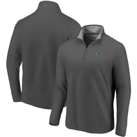 Seattle Mariners Vineyard Vines Saltwater Quarter-Zip Pullover Jacket