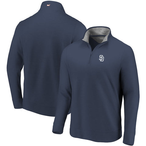 San Diego Padres Vineyard Vines Saltwater Quarter-Zip Pullover Jacket
