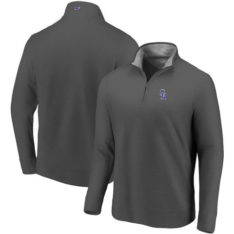 Colorado Rockies Vineyard Vines Saltwater Quarter-Zip Pullover Jacket