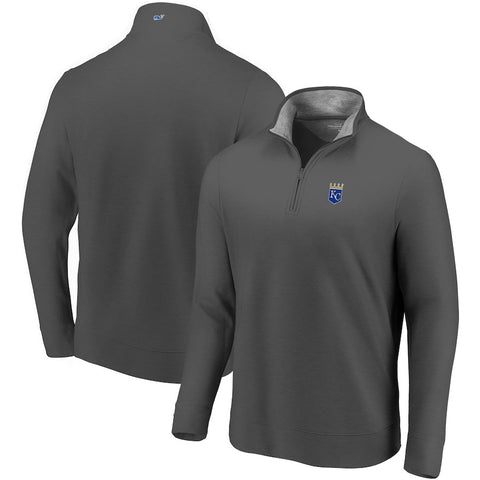Kansas City Royals Vineyard Vines Saltwater Quarter-Zip Pullover Jacket