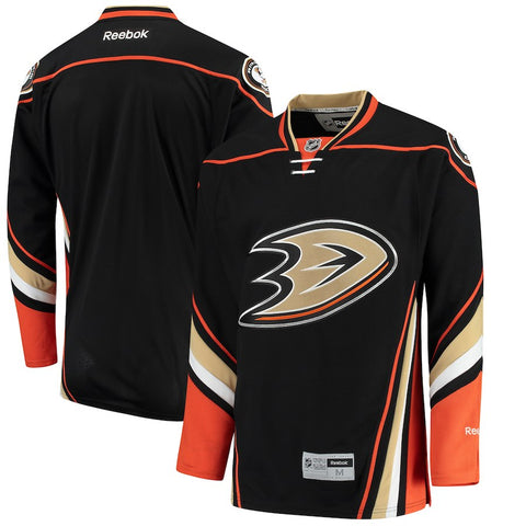 Anaheim Ducks Reebok Blank Premier Home Jersey