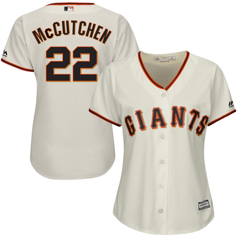 Andrew McCutchen San Francisco Giants Majestic Women's Cool Base Player Replica Jersey