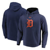 Detroit Tigers Under Armour Commitment Team Mark Performance Pullover Hoodie - Heathered Gray