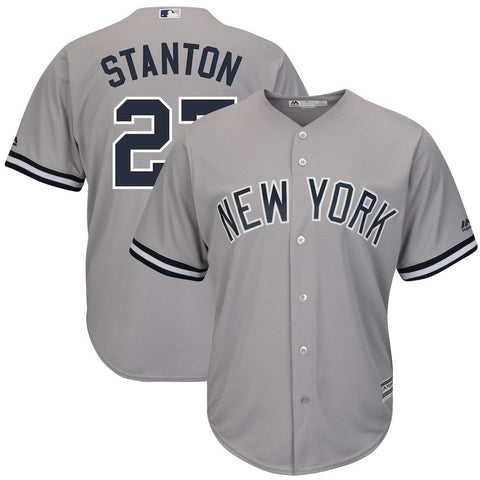 Giancarlo Stanton New York Yankees Majestic Big & Tall Alternate Cool Base Replica Player Jersey