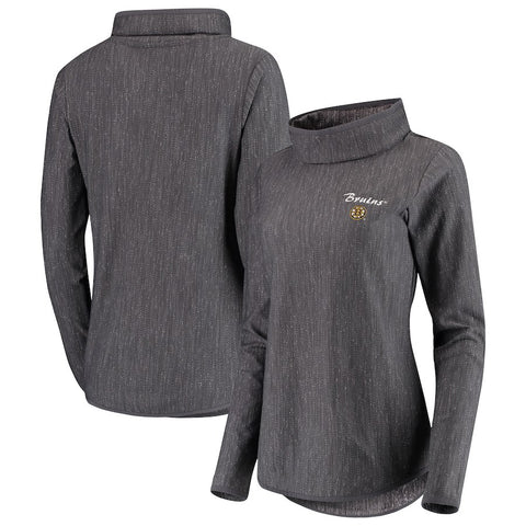 Boston Bruins Antigua Women's Equalizer Pullover Sweatshirt