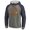 San Diego Padres   Cooperstown Collection Old Favorite Tri-Blend Raglan Pullover Hoodie - Ash