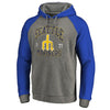 Seattle Mariners   Cooperstown Collection Old Favorite Tri-Blend Raglan Pullover Hoodie - Ash