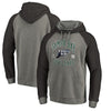 Tampa Bay Rays   Cooperstown Collection Old Favorite Tri-Blend Raglan Pullover Hoodie - Ash