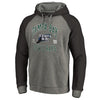 Tampa Bay Rays   Cooperstown Collection Old Favorite Tri-Blend Raglan Pullover Hoodie - Ash