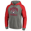 Washington Nationals   Cooperstown Collection Old Favorite Tri-Blend Raglan Pullover Hoodie - Ash