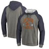 San Diego Padres   Cooperstown Collection Old Favorite Tri-Blend Raglan Pullover Hoodie - Ash