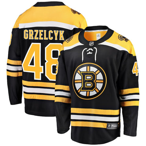 Matt Grzelcyk Boston Bruins   Home Breakaway Player Jersey
