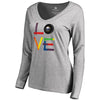 Buffalo Sabres   Women's Hockey Is For Everyone Love Square Long Sleeve V-Neck T-Shirt