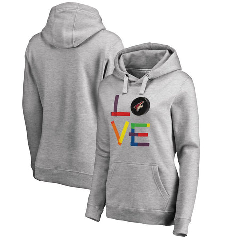Arizona Coyotes   Women's Hockey Is For Everyone Love Square Pullover Hoodie