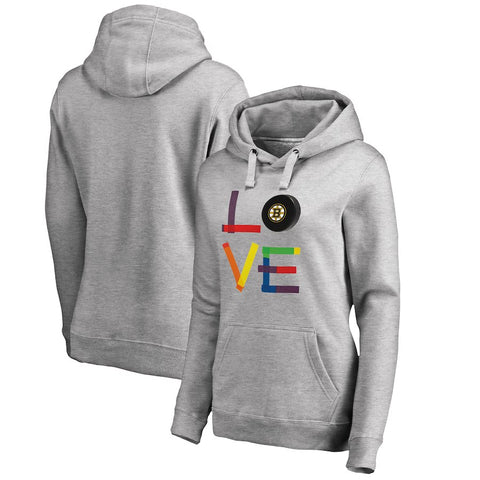 Boston Bruins   Women's Hockey Is For Everyone Love Square Pullover Hoodie