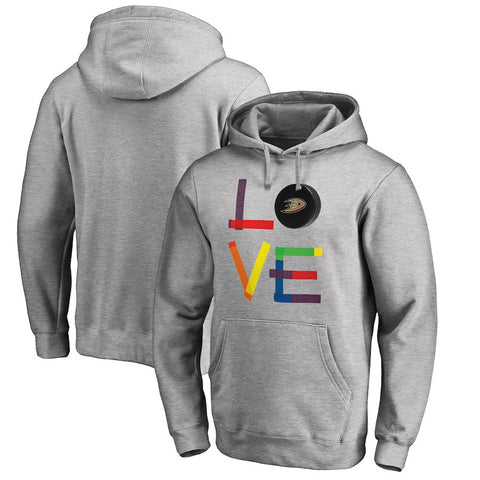 Anaheim Ducks   Hockey Is For Everyone Love Square Pullover Hoodie