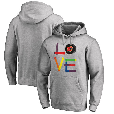 Calgary Flames   Hockey Is For Everyone Love Square Pullover Hoodie