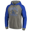 Los Angeles Dodgers   Cooperstown Collection Old Favorite Tri-Blend Pullover Hoodie - Heathered Gray/Royal