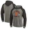 San Francisco Giants   Cooperstown Collection Old Favorite Tri-Blend Pullover Hoodie - Heathered Gray/Black