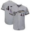 Milwaukee Brewers Majestic 2018 Jackie Robinson Day Authentic Flex Base Jersey