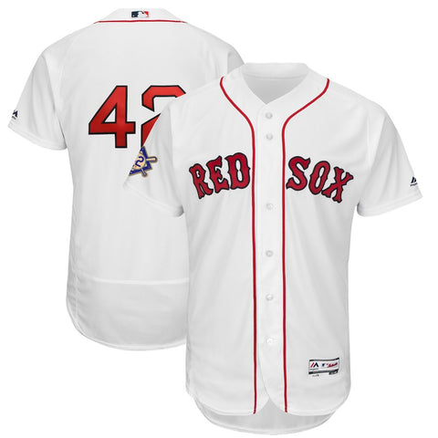 Boston Red Sox Majestic 2018 Jackie Robinson Day Authentic Flex Base Jersey