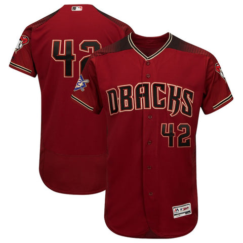 Arizona Diamondbacks Majestic 2018 Jackie Robinson Day Authentic Flex Base Jersey