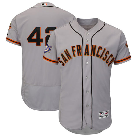 San Francisco Giants Majestic 2018 Jackie Robinson Day Authentic Flex Base Jersey