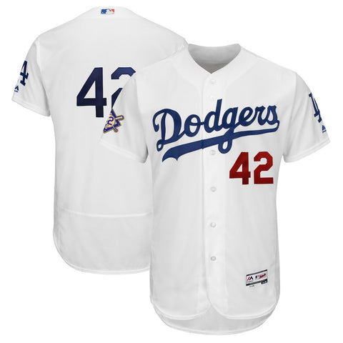 Los Angeles Dodgers Majestic 2018 Jackie Robinson Day Authentic Flex Base Jersey