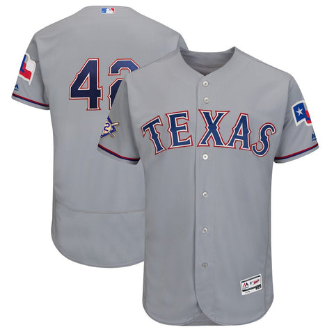 Texas Rangers Majestic 2018 Jackie Robinson Day Authentic Flex Base Jersey