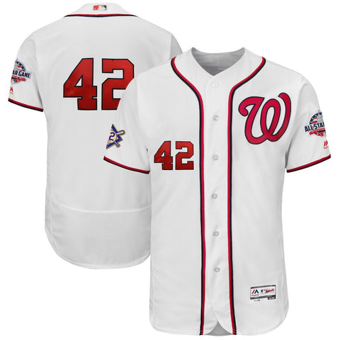 Washington Nationals Majestic 2018 Jackie Robinson Day Authentic Flex Base Jersey